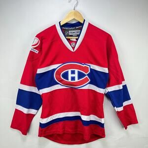 Vintage CCM Montreal Canadiens Reebok Hockey Jersey Medium